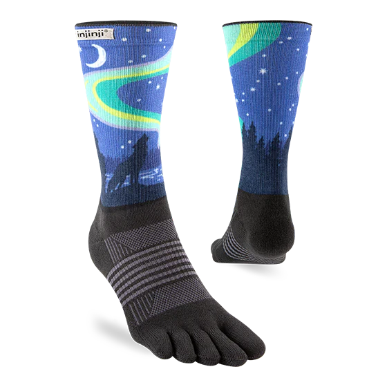 Injinji Artist Designed Womens MW Crew - Howl