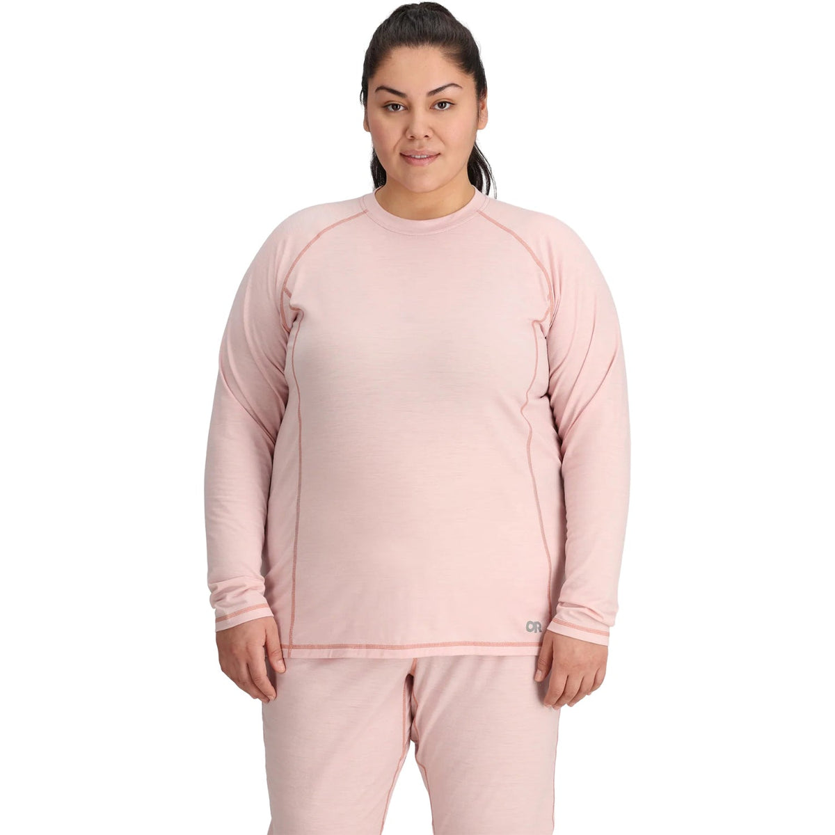 Outdoor Research Women's Alpine Onset Merino 150 Crew-Plus - Size 4X - Sienna Heather