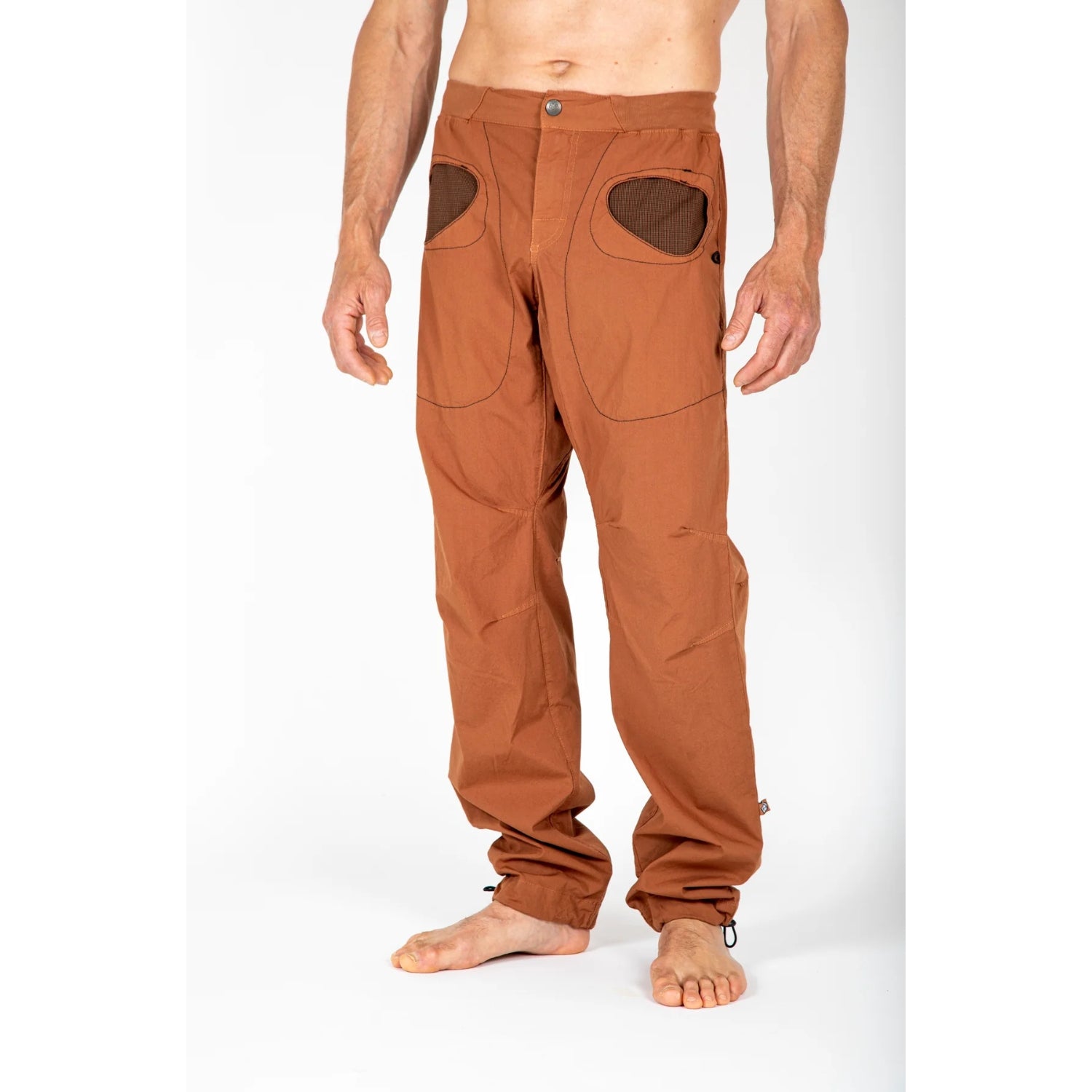 E9 Rondo Slim Trouser Cocoa