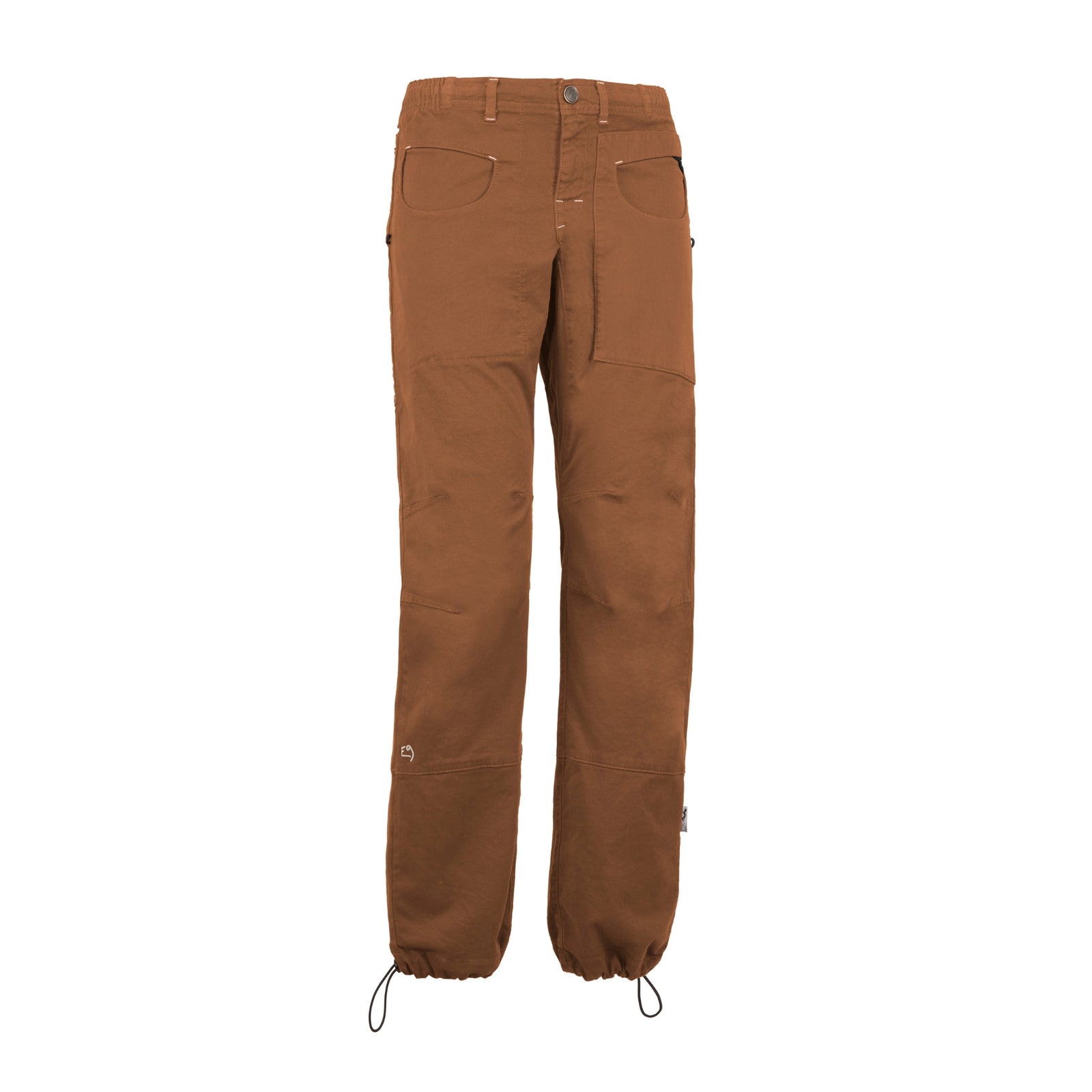 Brown pants on a white background