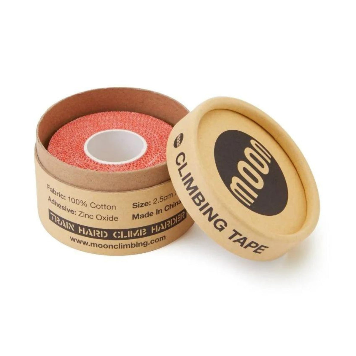 Moon Climbing finger Tape 2.5cm x 9M in brown box