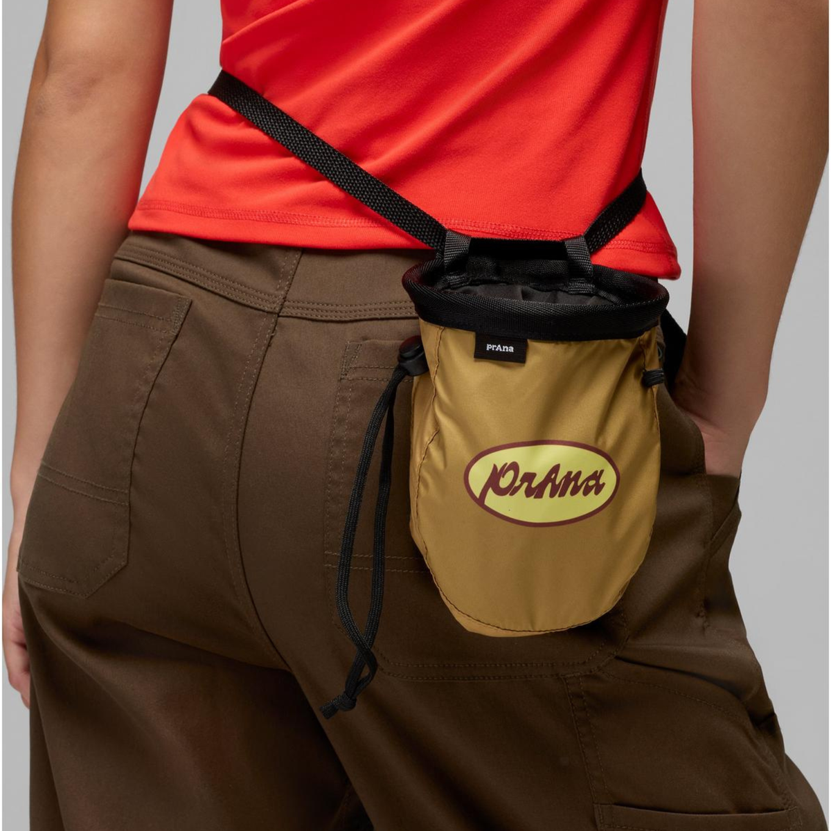 Prana Graphic Chalk Bag - Cavern Retro