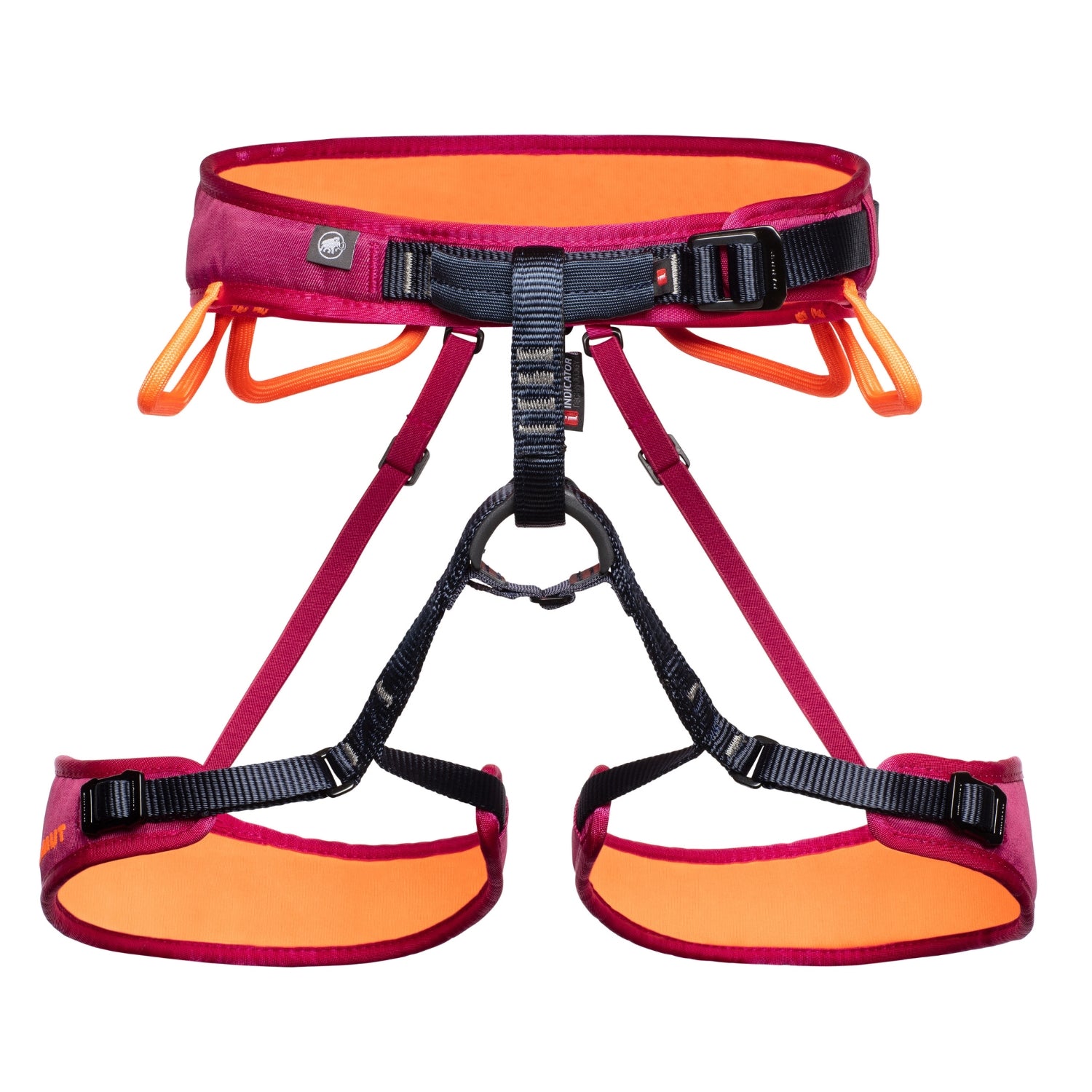 Mammut Ophir Fast Adjust Harness - Womens in sundown - safety orange colour