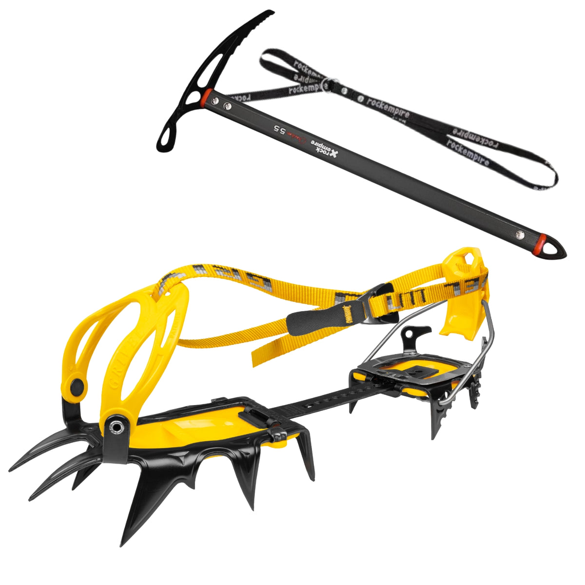 Grivel G12 EVO Crampons & Ice Axe Deal Bundle