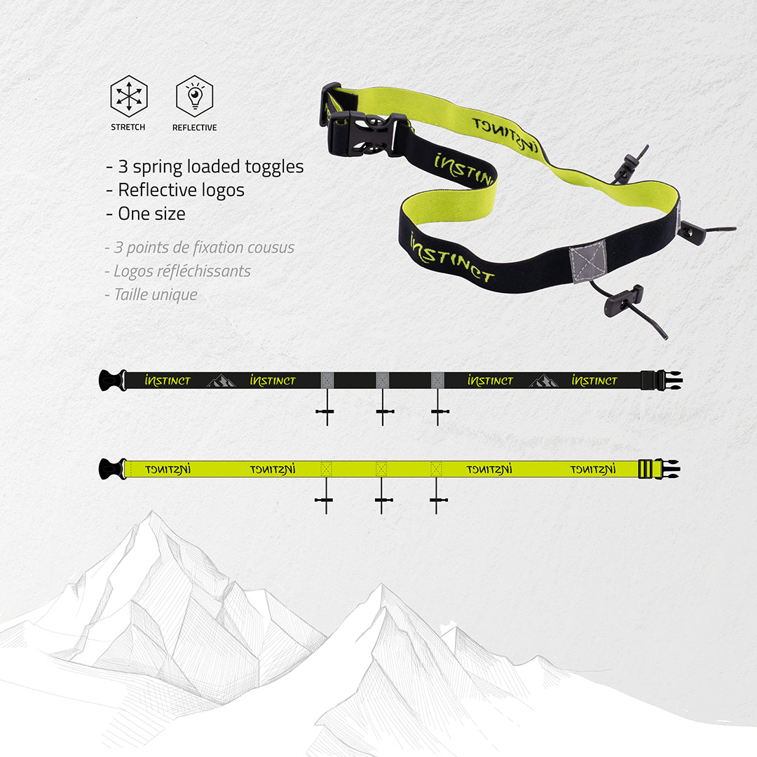 Instinct Race Number Belt