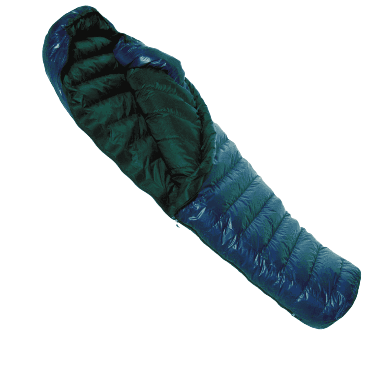 Western Mountaineering Megalite -2C sleeping bag in navy back colour