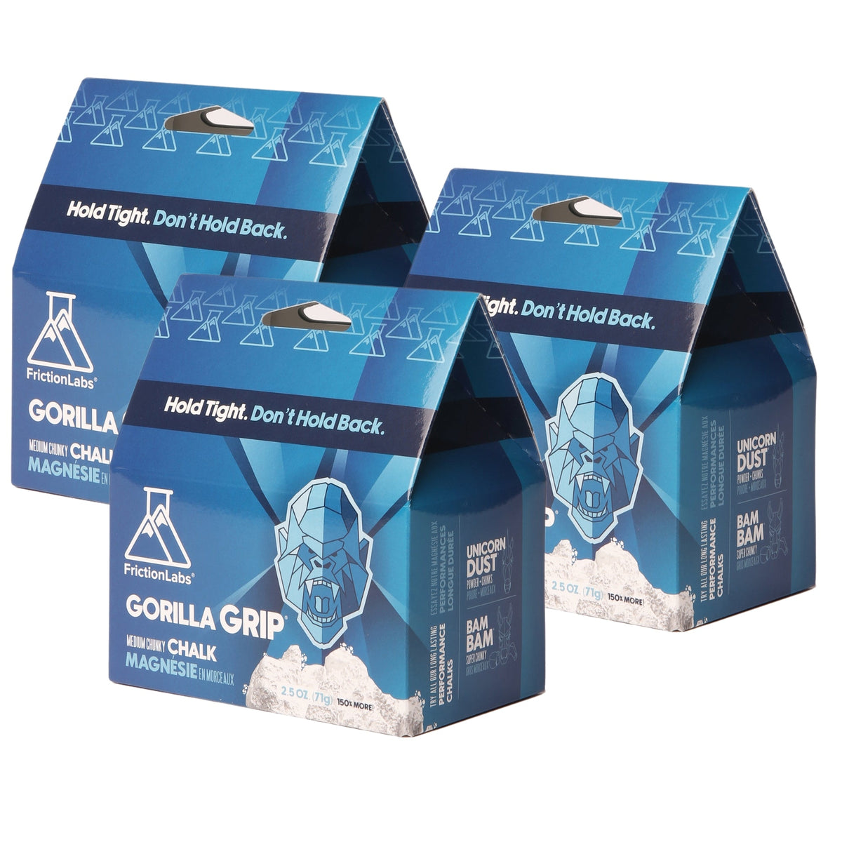 FrictionLabs Chalk 2.5oz (3-Pack) gorilla grip