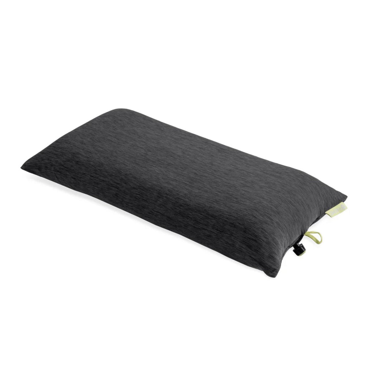 Gray pillow on a white background