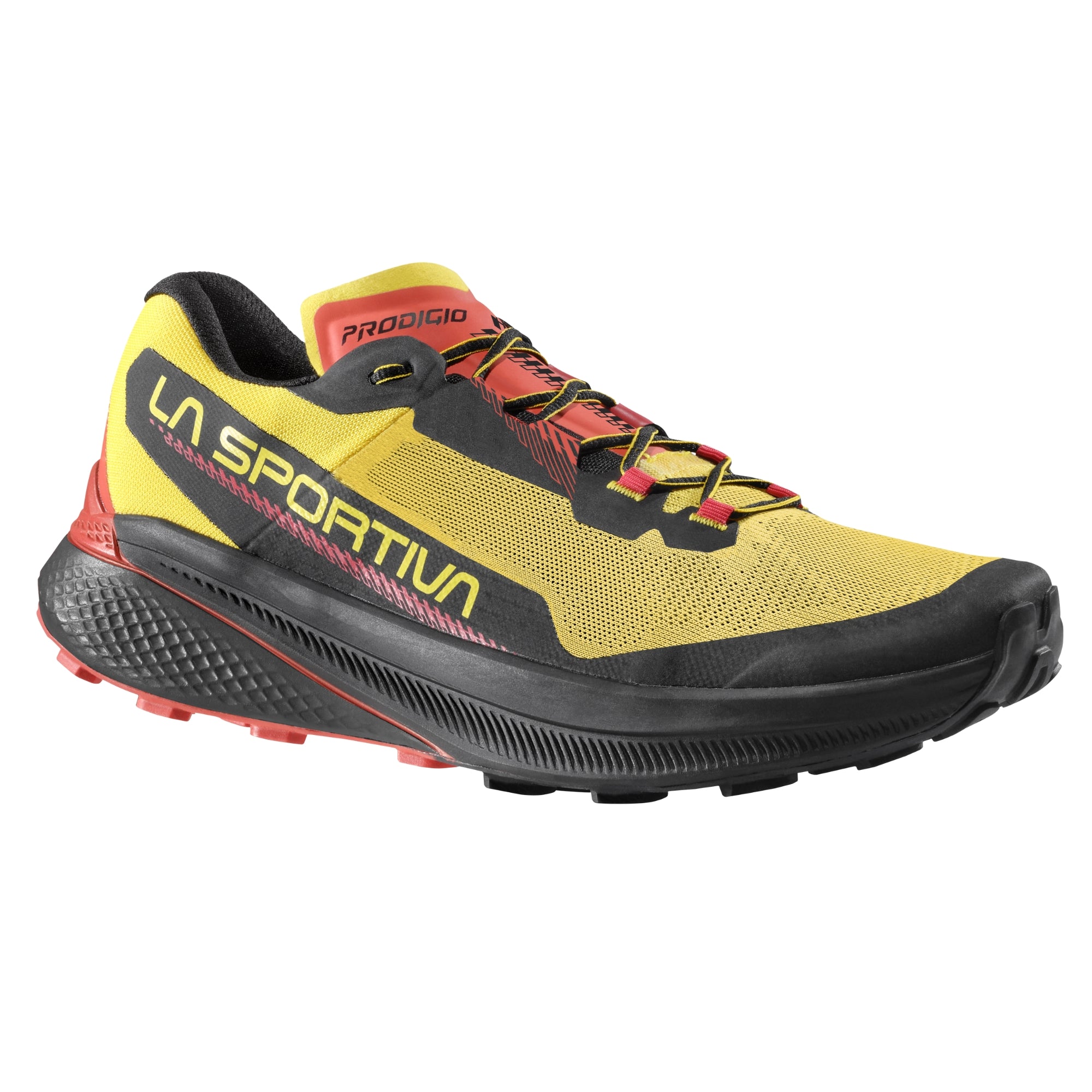 La Sportiva Prodigio Black/Yellow mens running shoes
