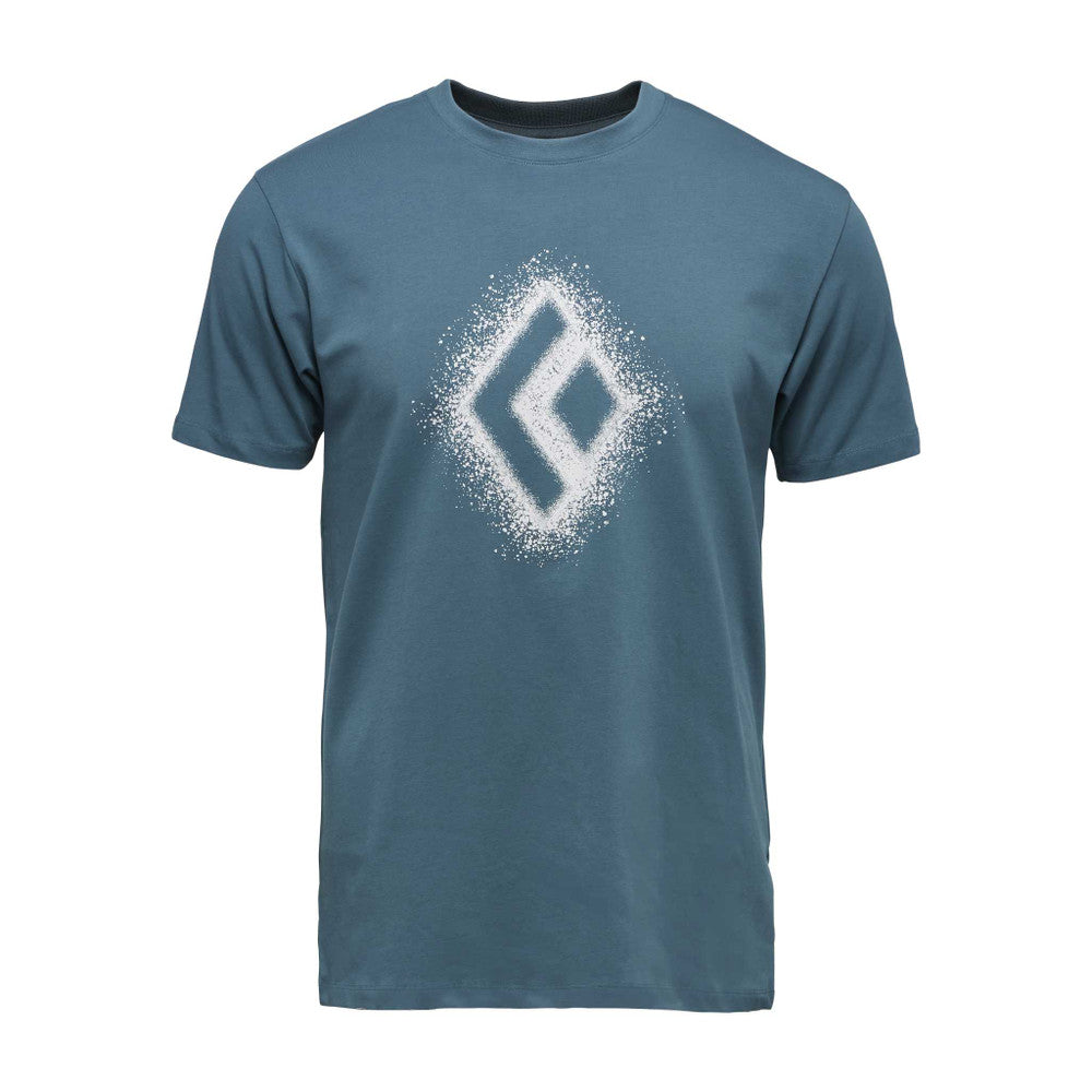 Black Diamond Chalked Up 2.0 Tee - Men's in creek blue