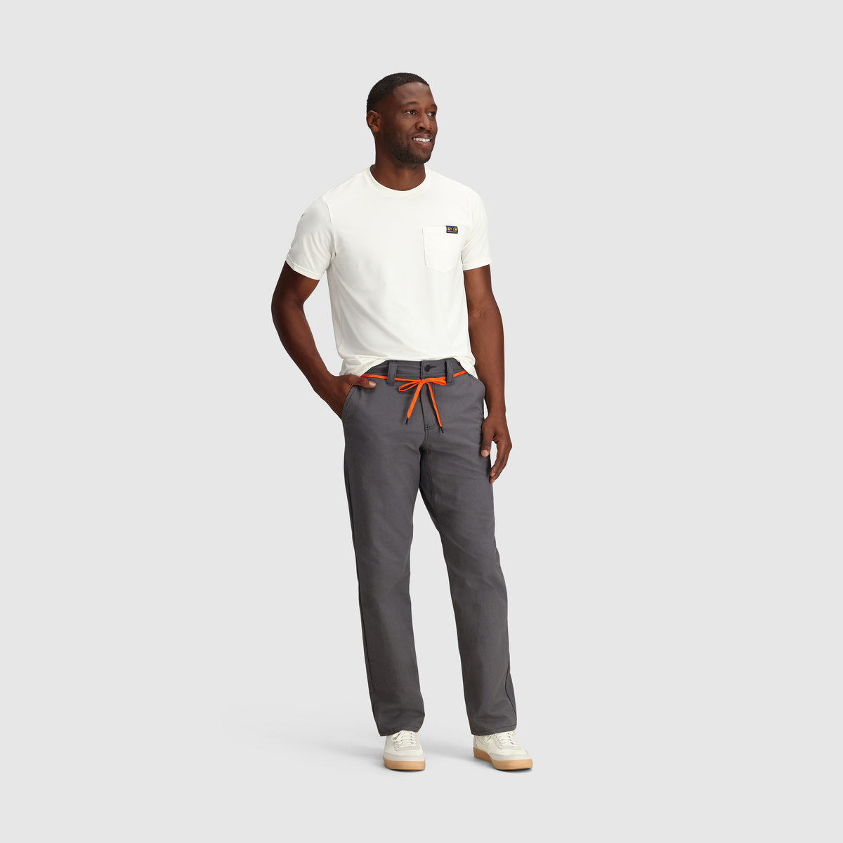 Outdoor Research Men's Canvas Pants - 32" Inseam, Straight Leg - Size 28 - Storm