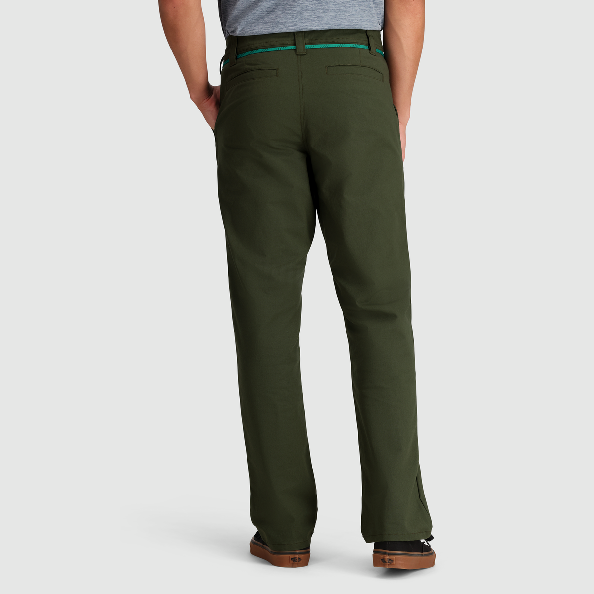 Outdoor Research Men's Canvas Pants - 32" Inseam, Straight Leg - Size 28 - Verde