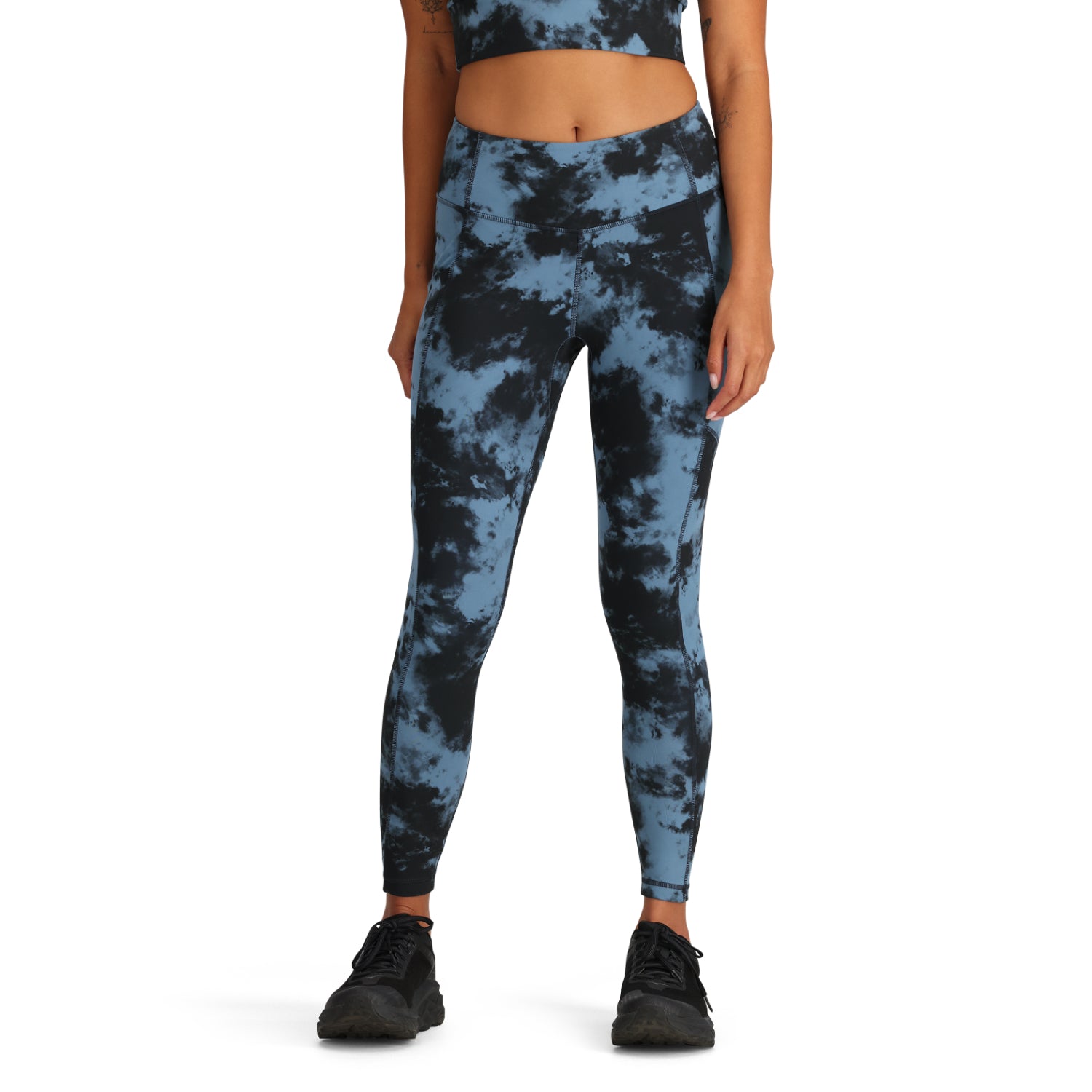 Outdoor Research Womens Vantage 7/8 Leggings in olympic cloud scape colourOutdoor Research Womens Vantage 7/8 Leggings in olympic cloud scape colour