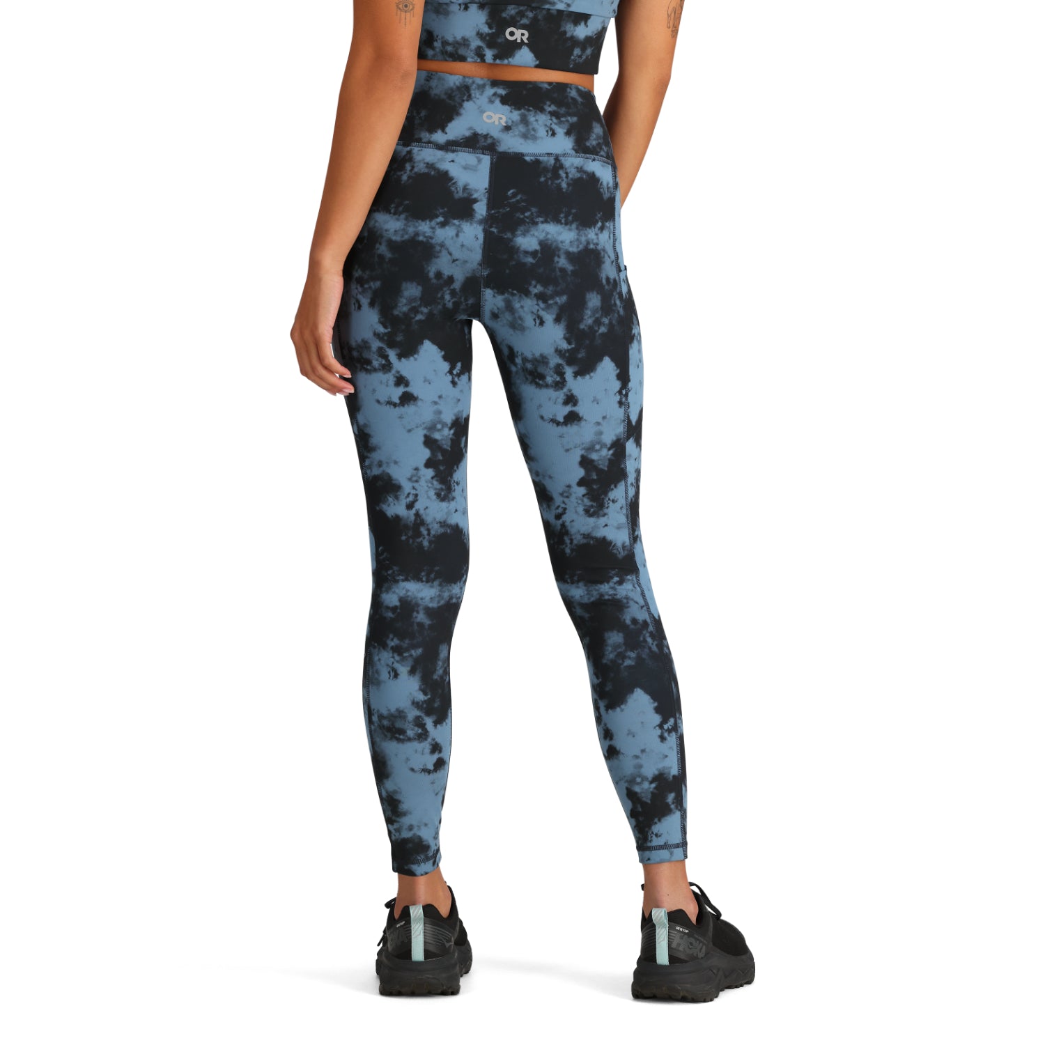 Outdoor Research Womens Vantage 7/8 Leggings in olympic cloud scape colourOutdoor Research Womens Vantage 7/8 Leggings in olympic cloud scape colour