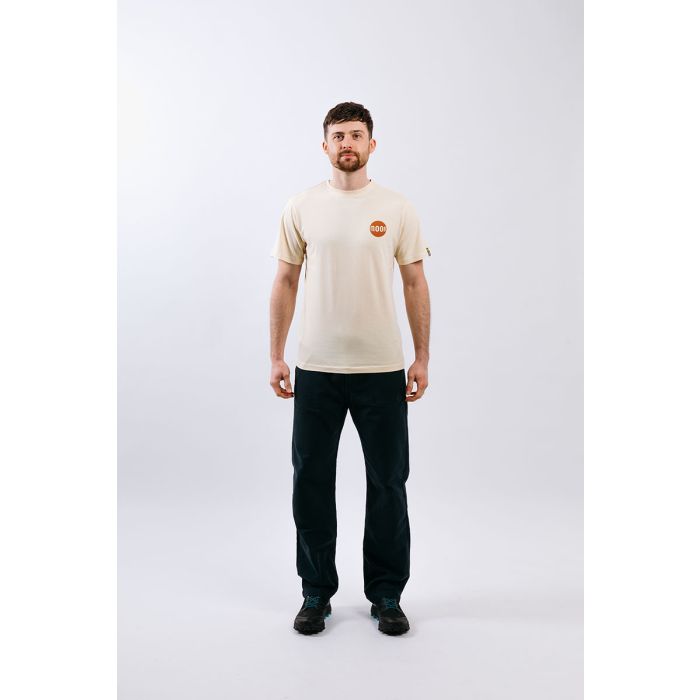 Moon Train Hard Back Print T-Shirt - Men's