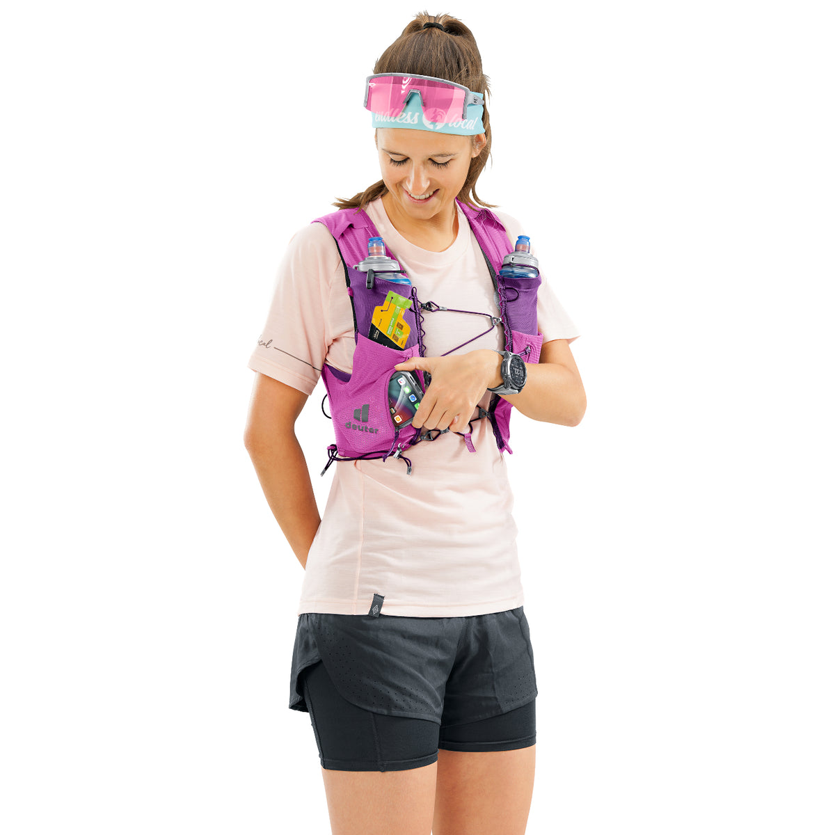 deuter Traick 5 SL x SWS | Mochila de trail running deuter Traick 5 SL x SWS | Mochila de trail running