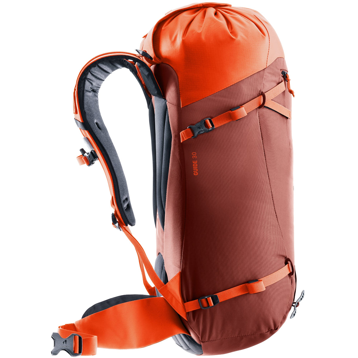 Deuter Guide 30 Redwood Papaya side