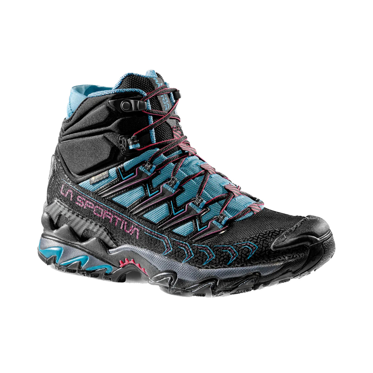 La Sportiva Ultra Raptor II Mid GTX Womens (Black/Topaz) EU 38 - SAMPLE