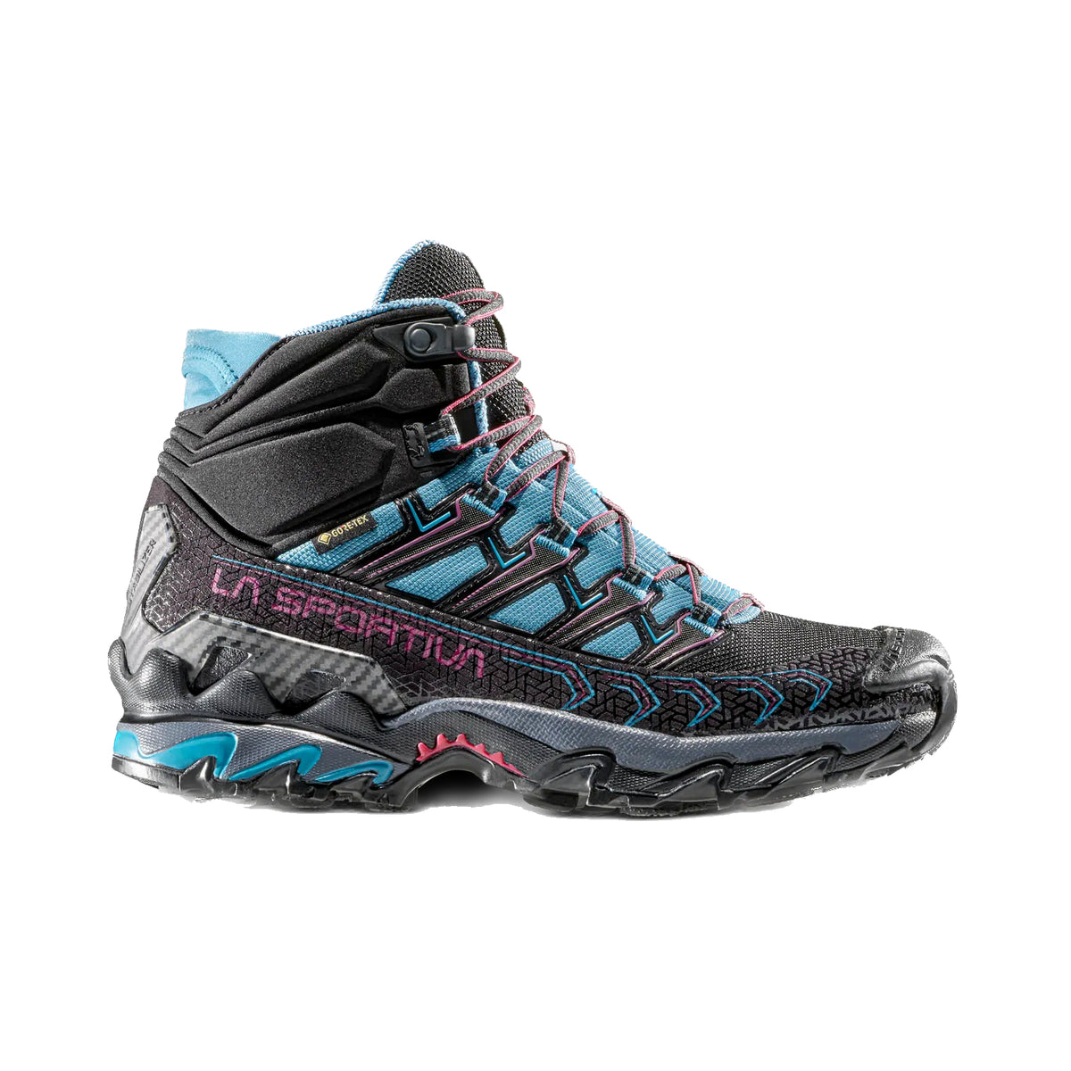 La Sportiva Ultra Raptor II Mid GTX Womens (Black/Topaz) EU 38 - SAMPLE