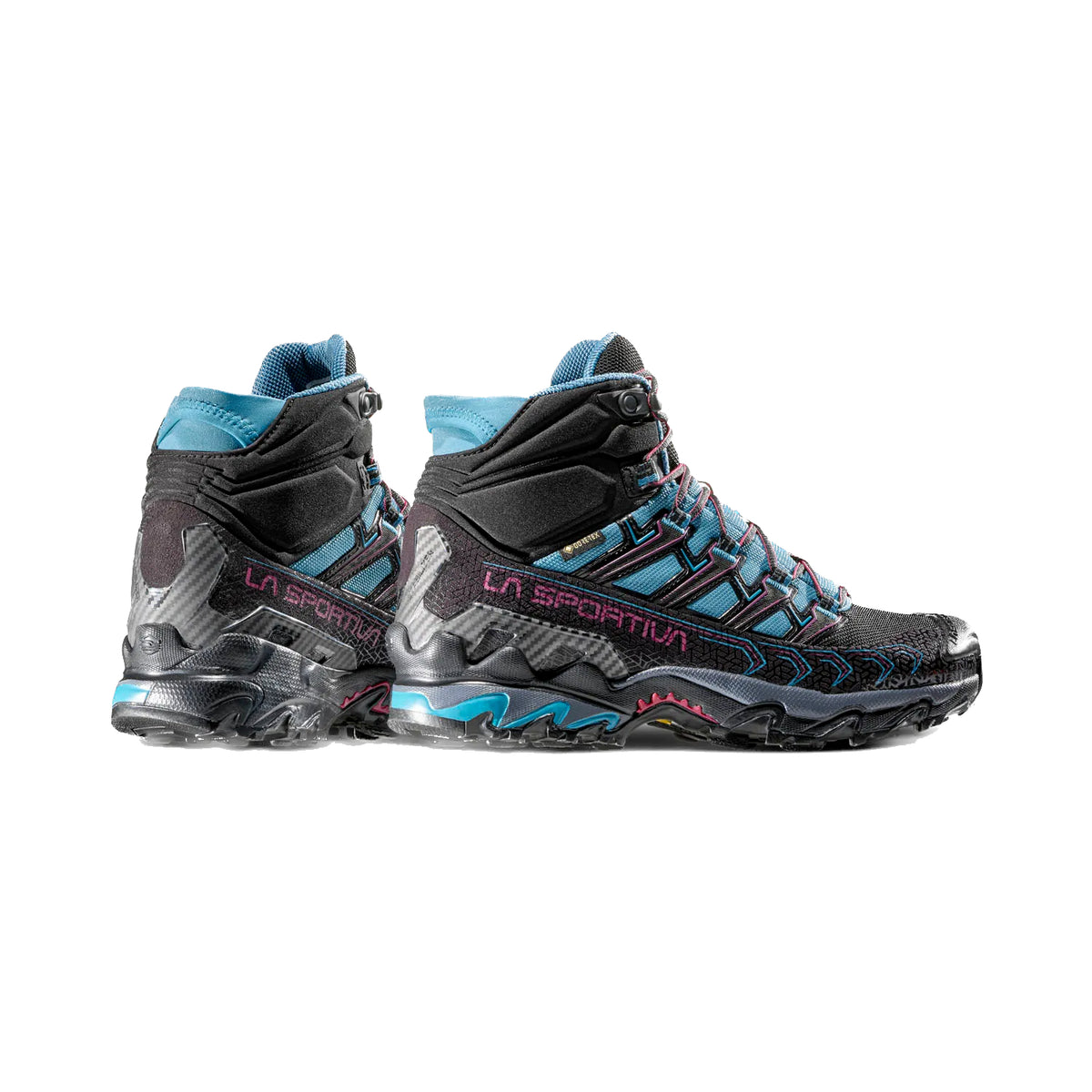 La Sportiva Ultra Raptor II Mid GTX Womens (Black/Topaz) EU 38 - SAMPLE