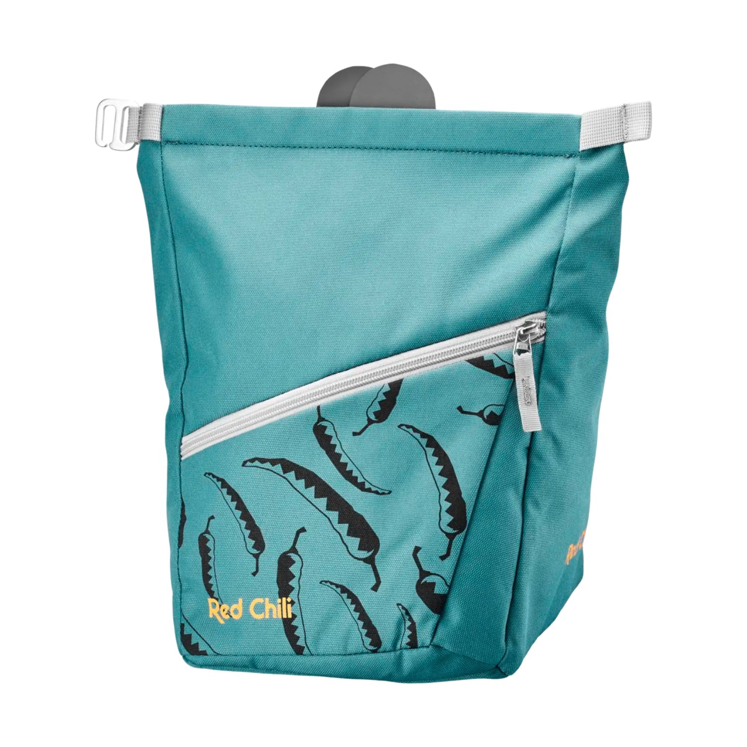 Red Chili Reactor Bouldering Chalk Bag in light pacific