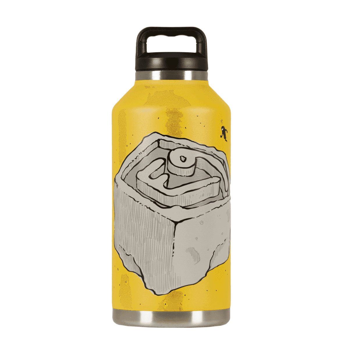 E9 Boccione Thermo Bottle 1.9L in yellow