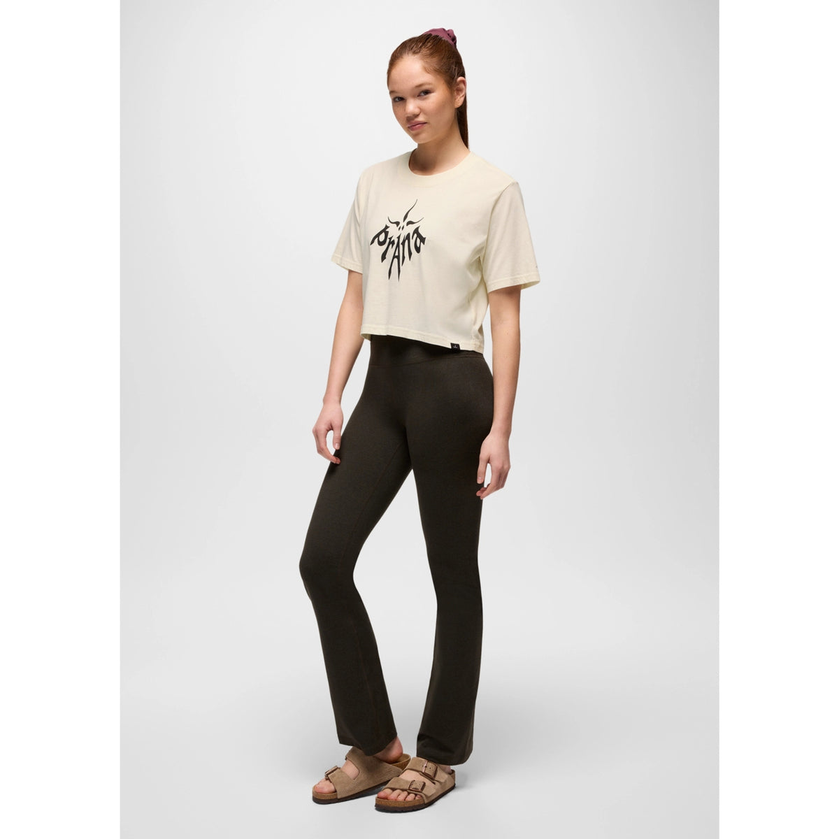 Prana Heritage Graphic Crop T-Shirt - Canvas