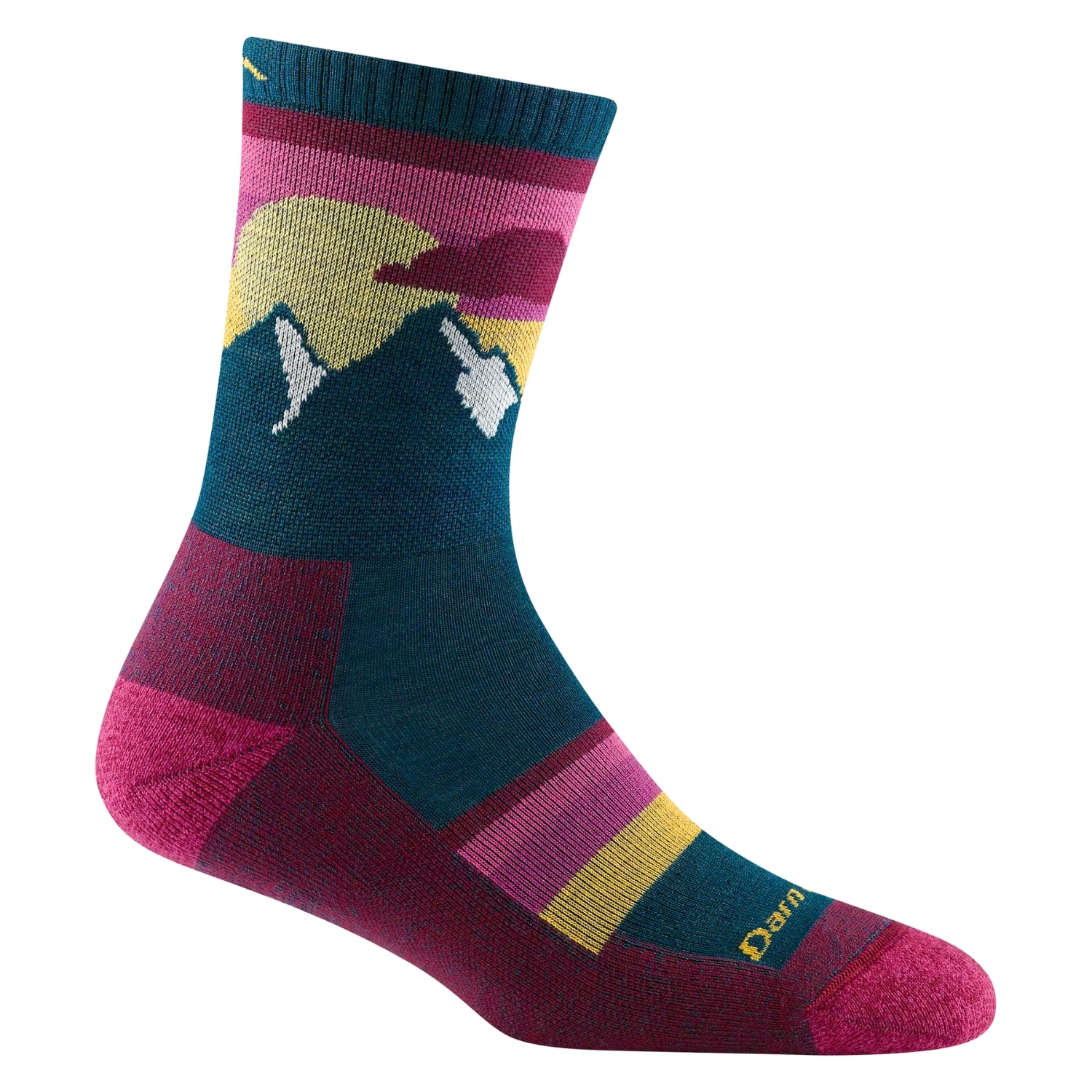 Walking and Mountaineering Socks Darn Tough Womens Sunset Ledge