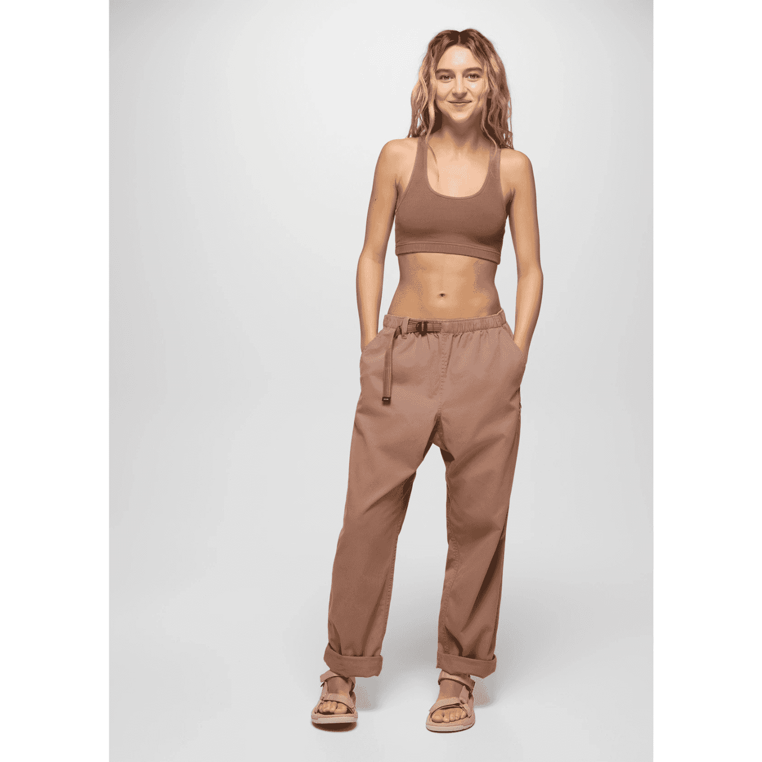 Prana Durado Pant - Womens in shrrom brown