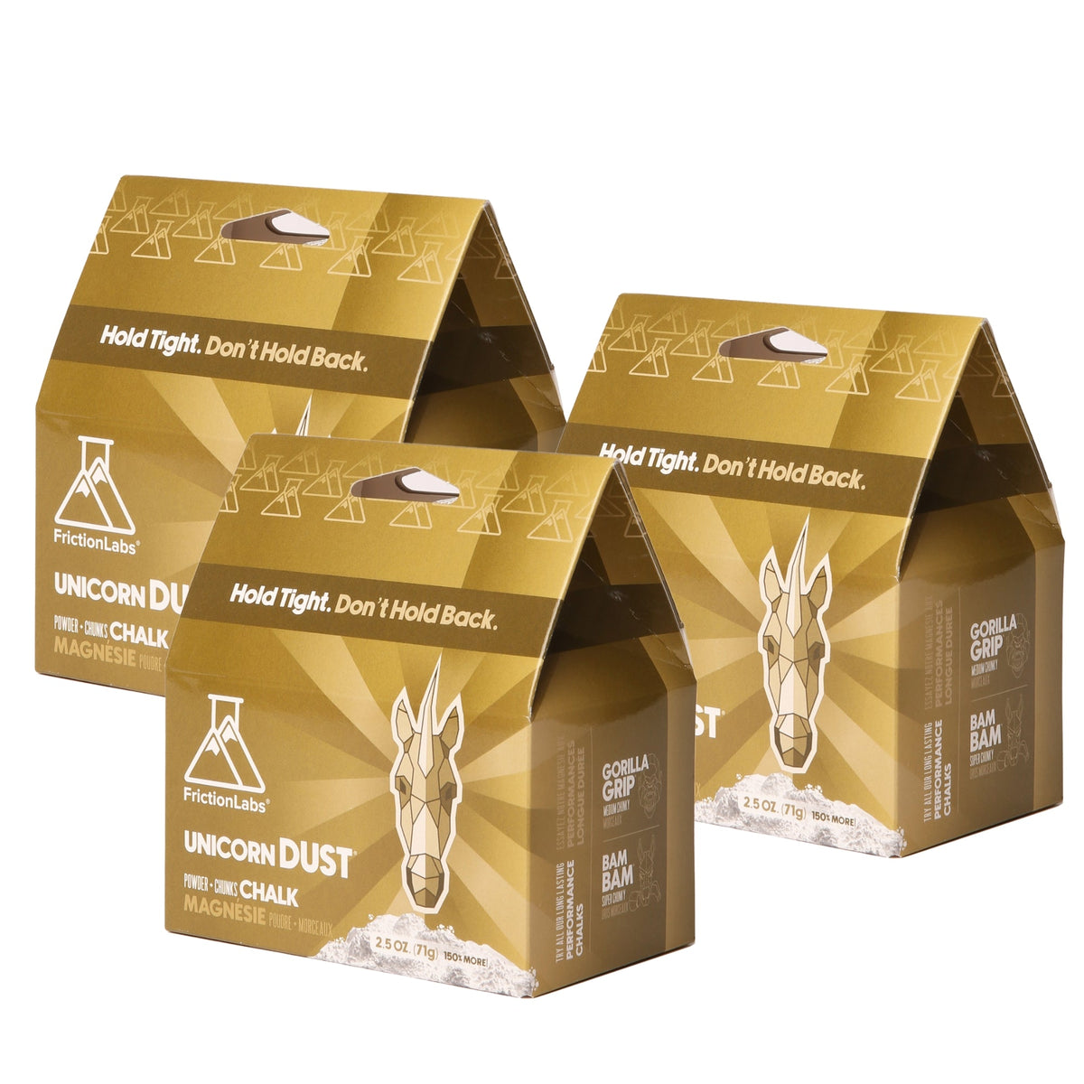 FrictionLabs Chalk 2.5oz (3-Pack) unicorn dust