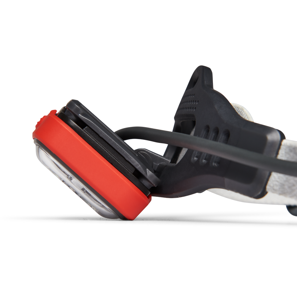 Black Diamond Distance 1500 Headlamp in octane colour with white head band