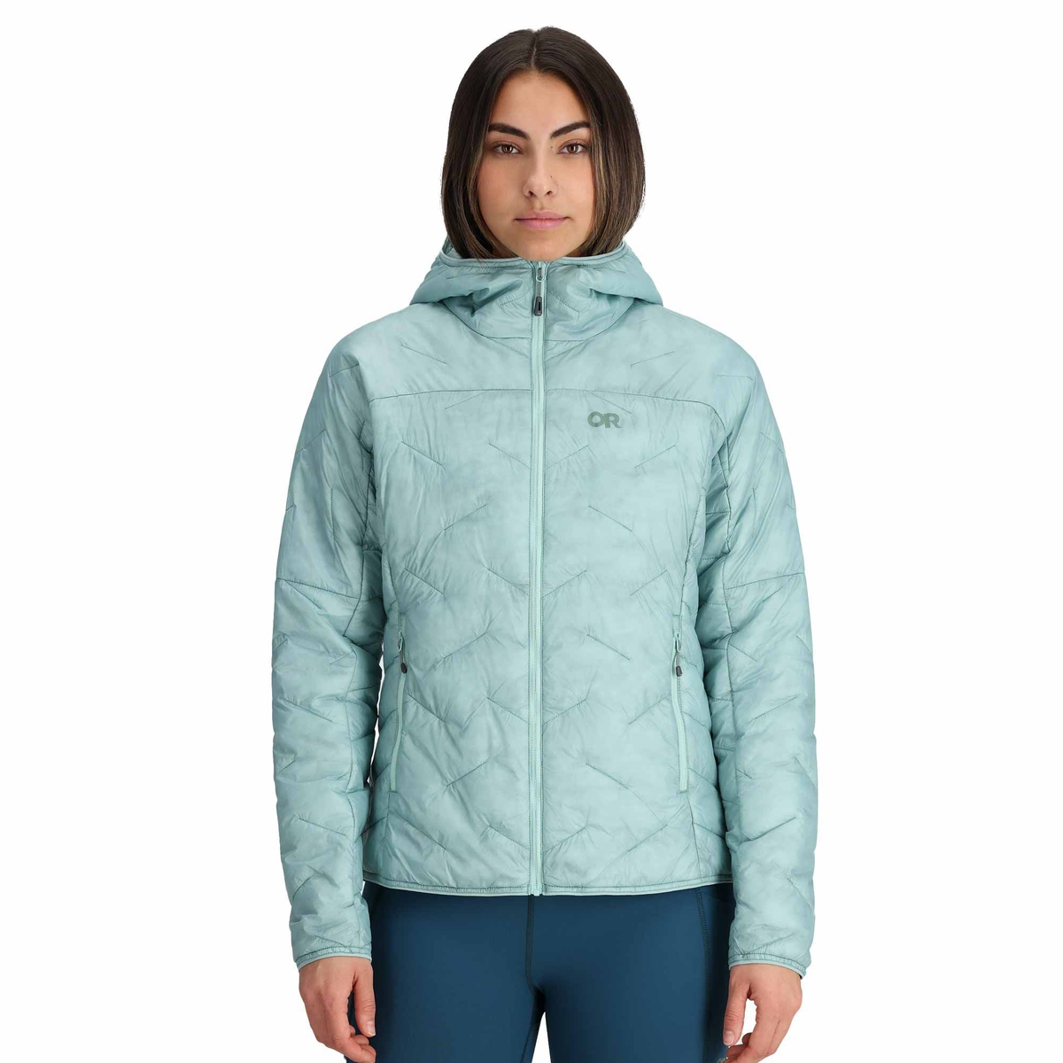 Outdoor Research Women's SuperStrand LT Hoodie - Size M - Sage