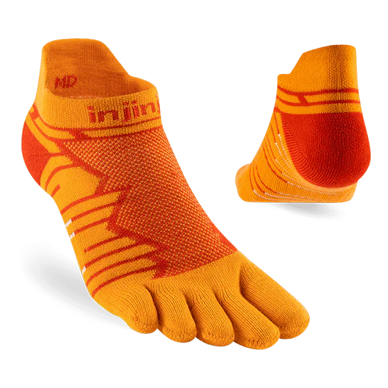 Injinji Ultra Run No Show - Desert Orange