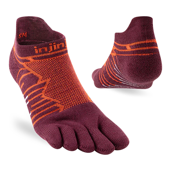 Injinji Ultra Run No Show - Mahogany