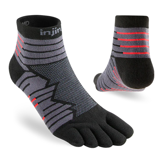 Injinji Ultra Run Mini Crew - Onyx