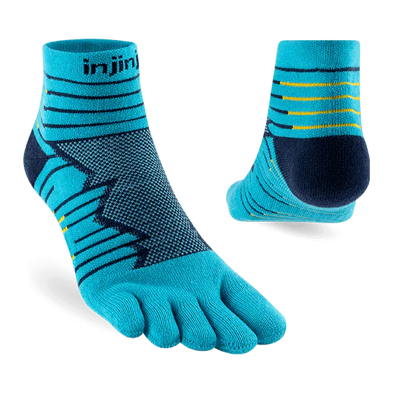 Injinji Ultra Run Mini Crew - Pacific Blue