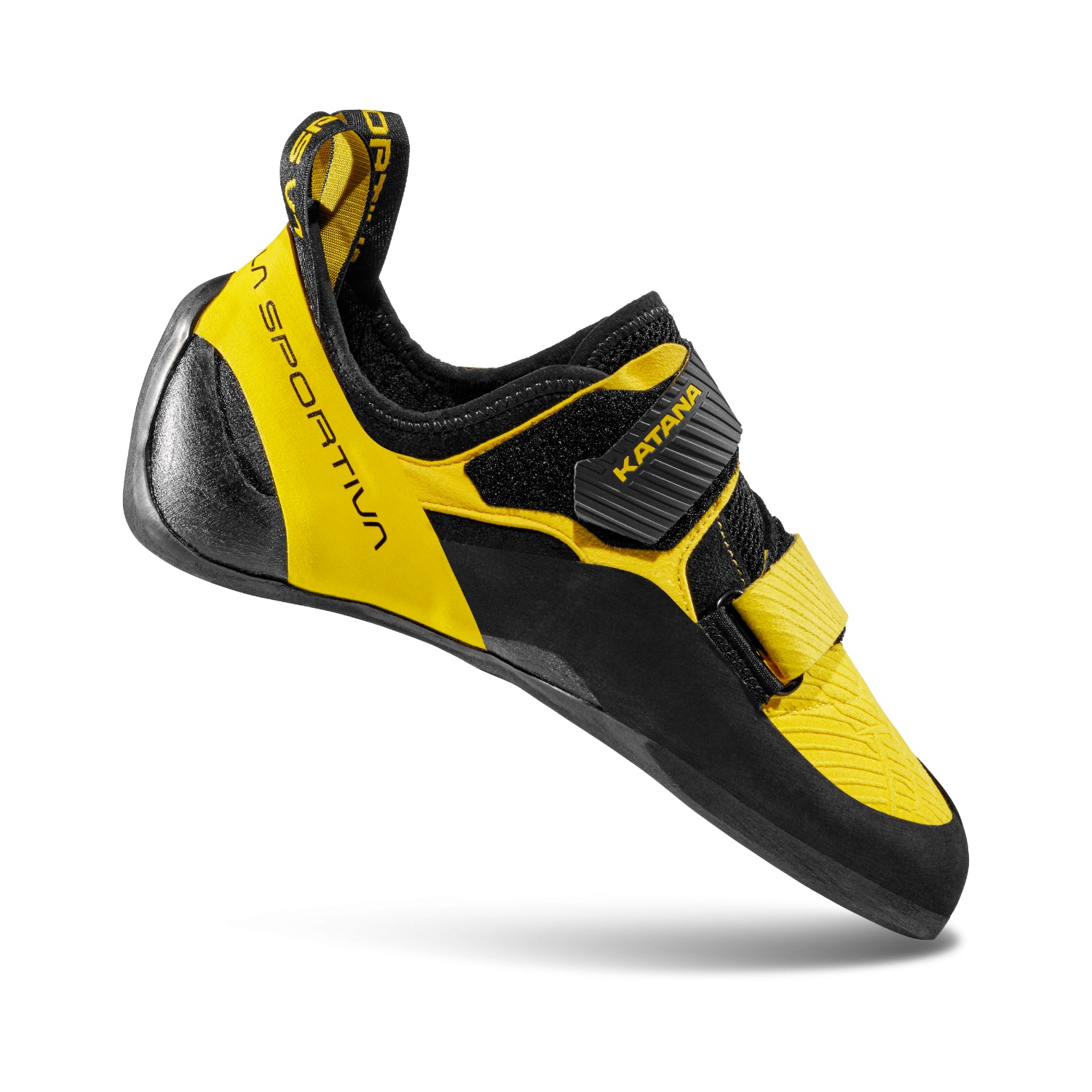 La Sportiva Katana black and yellow with p3 system