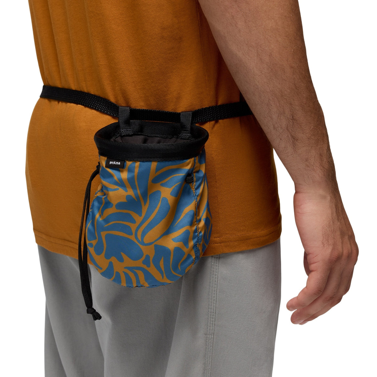 Prana Graphic Chalk Bag - Tumeric Seaweed