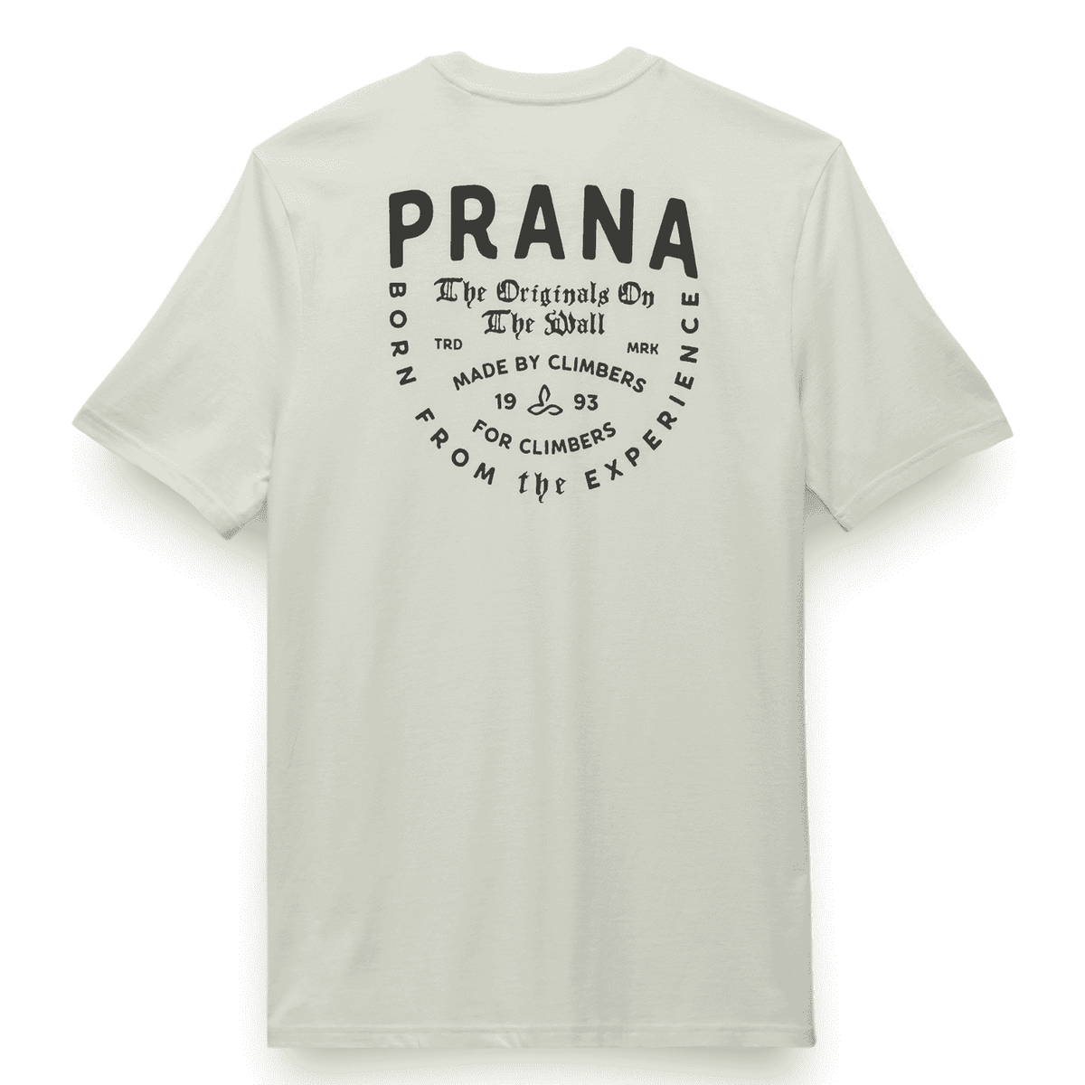 Prana Past And Present T-Shirt in soft white