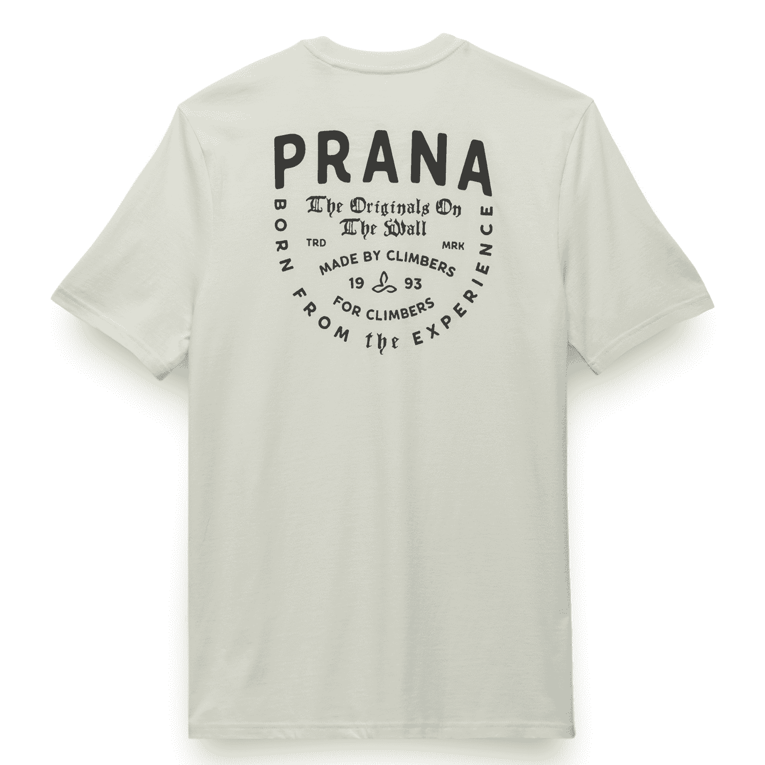 Prana Past And Present T-Shirt in soft white