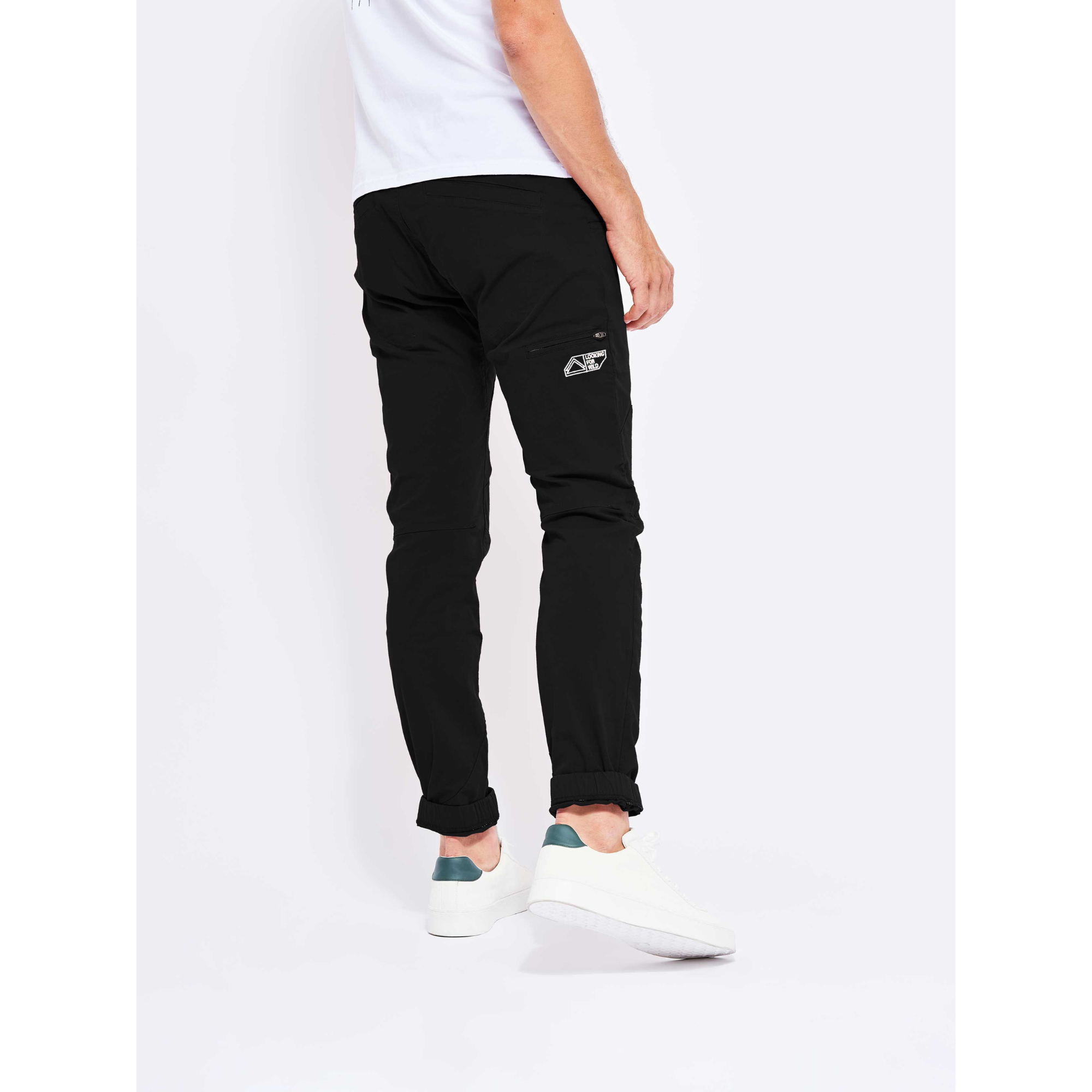 Looking For Wild Fitz Roy Pant - Mens in pirate black colour