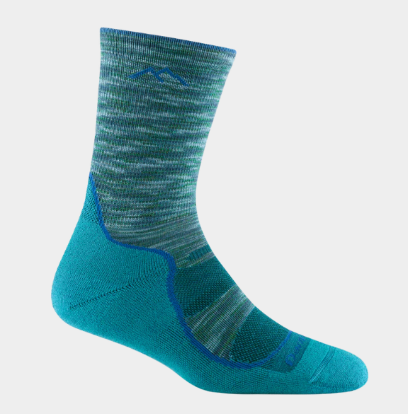 Darn Tough Micro Crew Womens - Lightweight Cushion - Small - Neptune