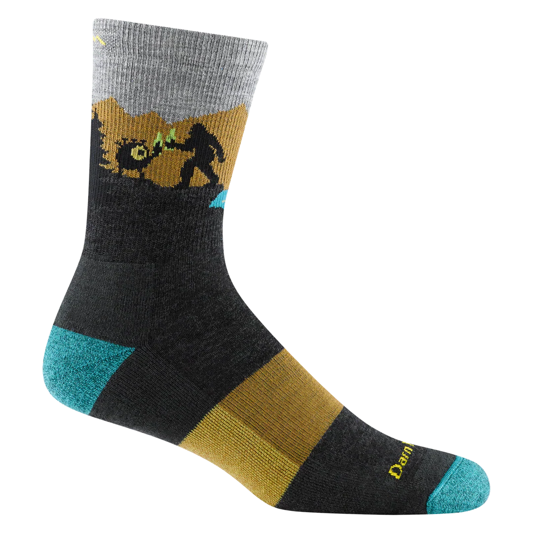 Darn Tough Close Encounters Micro Crew Midweight Hiking Socks - With Cushion