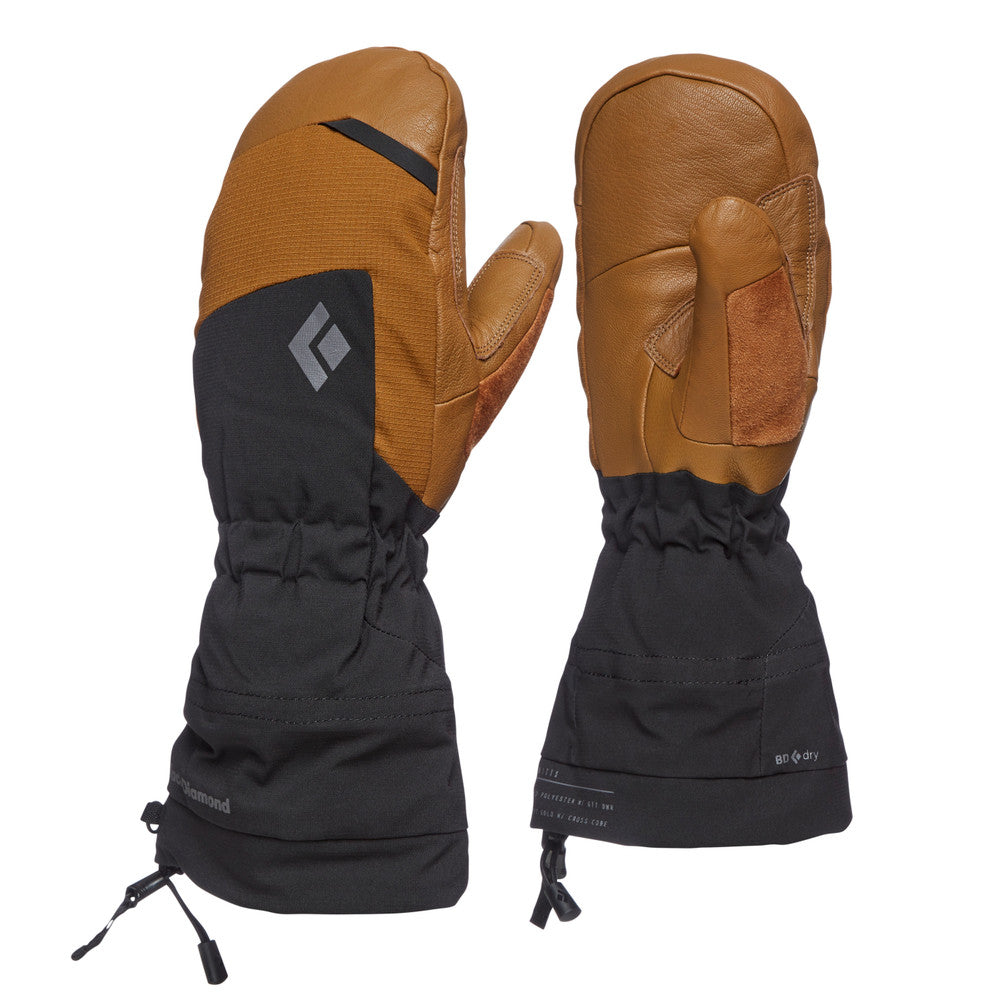 Black Diamond Mercury Mitts in curry colour