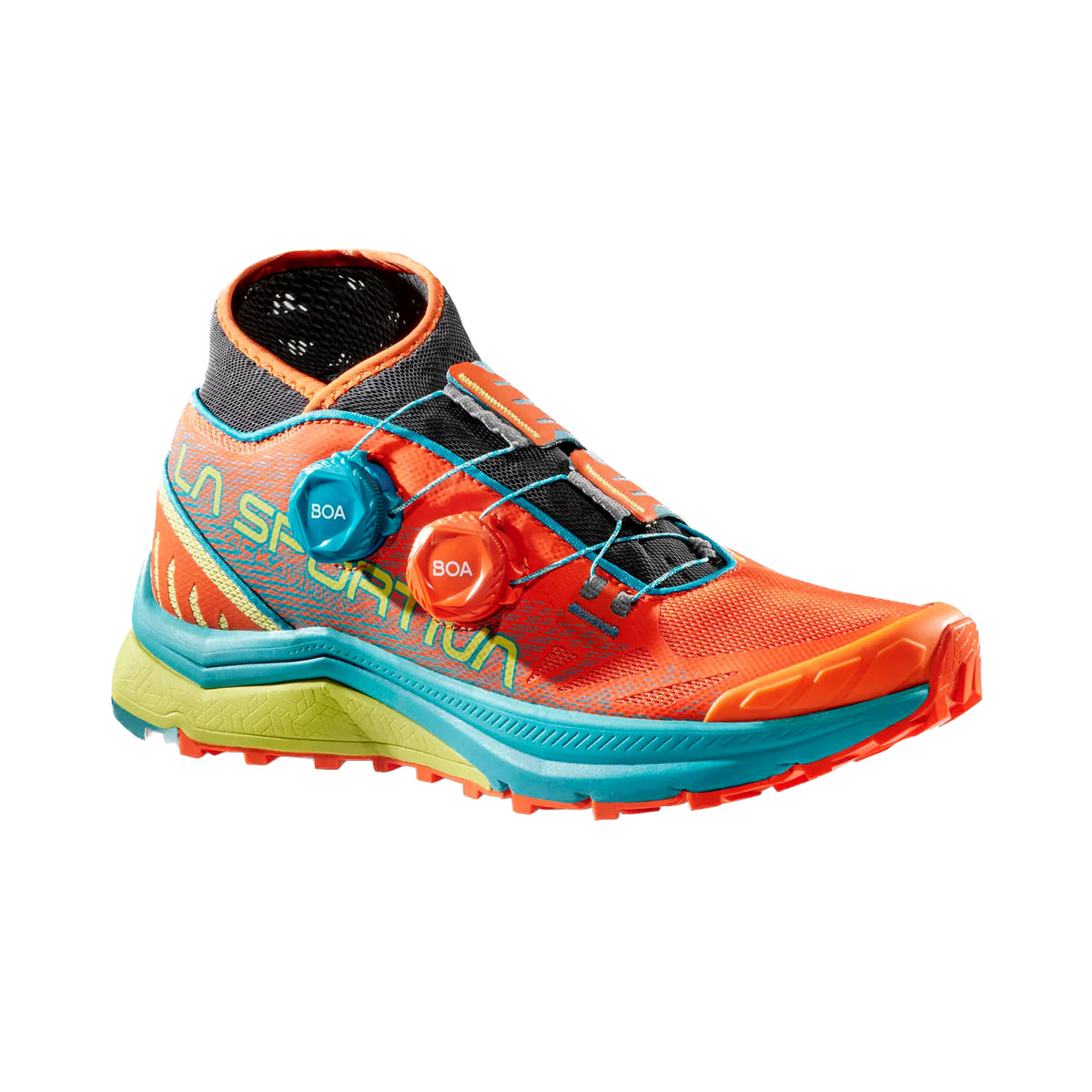 La Sportiva Jackal II Boa Womens (Cherry Tomato/Lagoon) EU 38 - SAMPLE