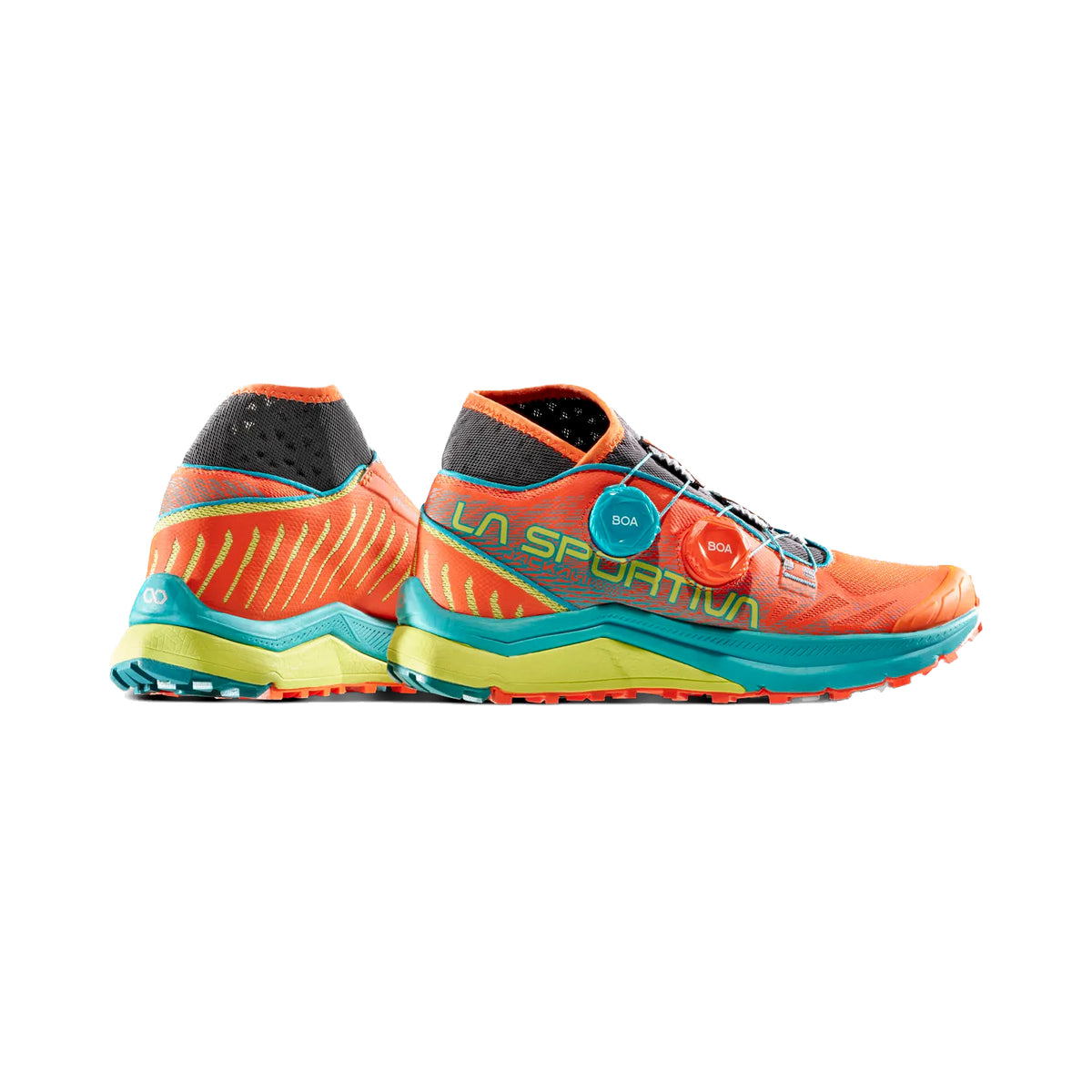 La Sportiva Jackal II Boa Womens (Cherry Tomato/Lagoon) EU 38 - SAMPLE