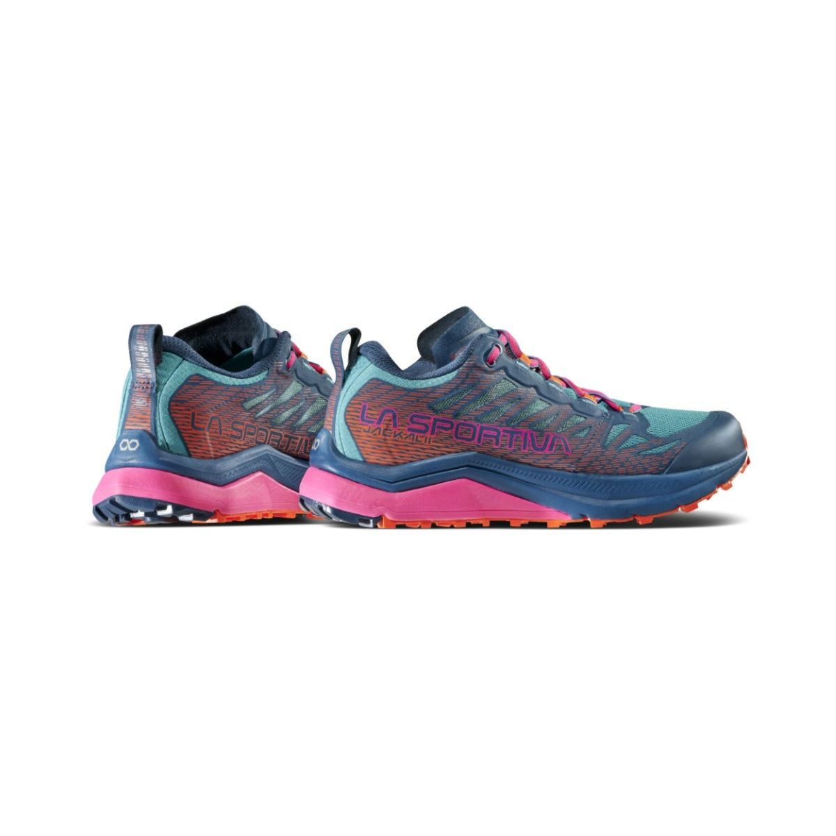 La Sportiva Jackal II Womens running shoes in blue lagoon