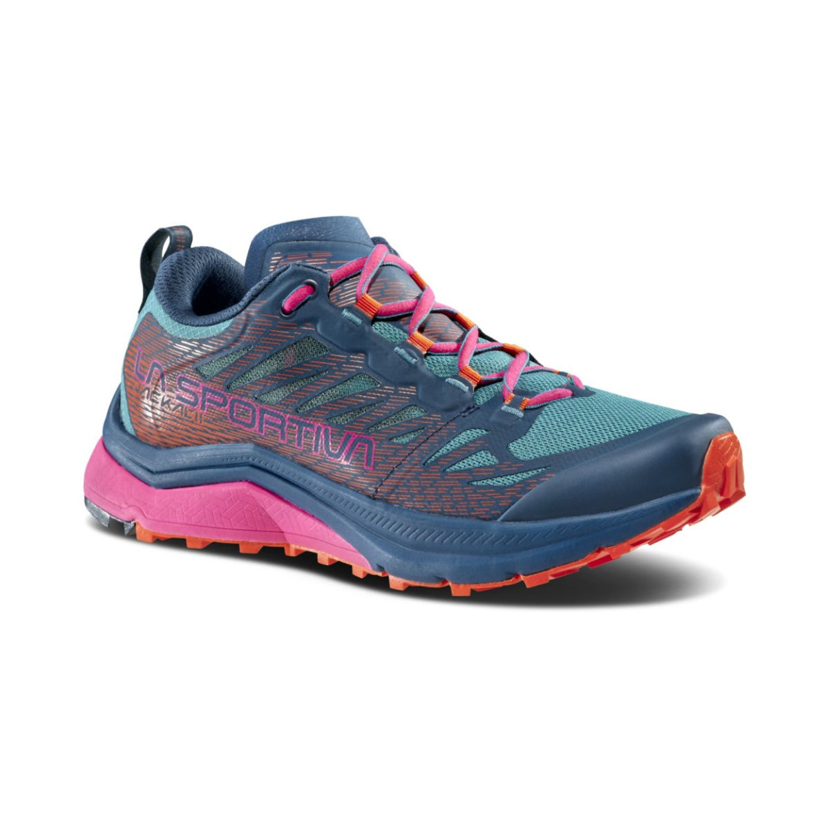 La Sportiva Jackal II Womens running shoes in blue lagoon