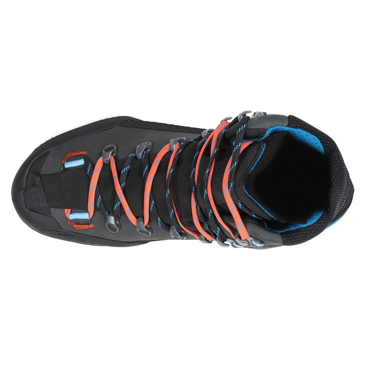 La Sportiva Aequilibrium LT GTX Womens black hibiscus from above view