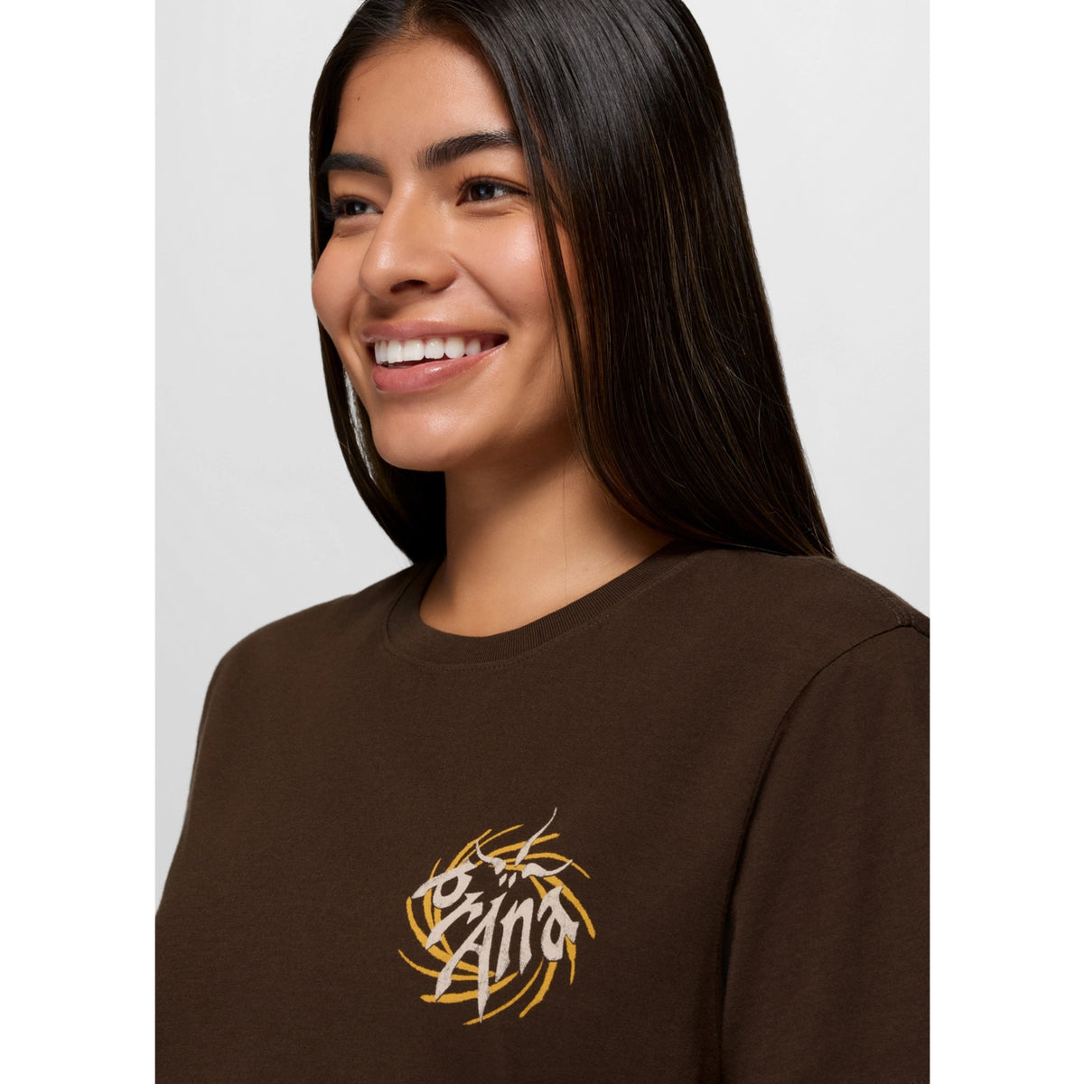 Prana Heritage Graphic T-Shirt - Dark Roast